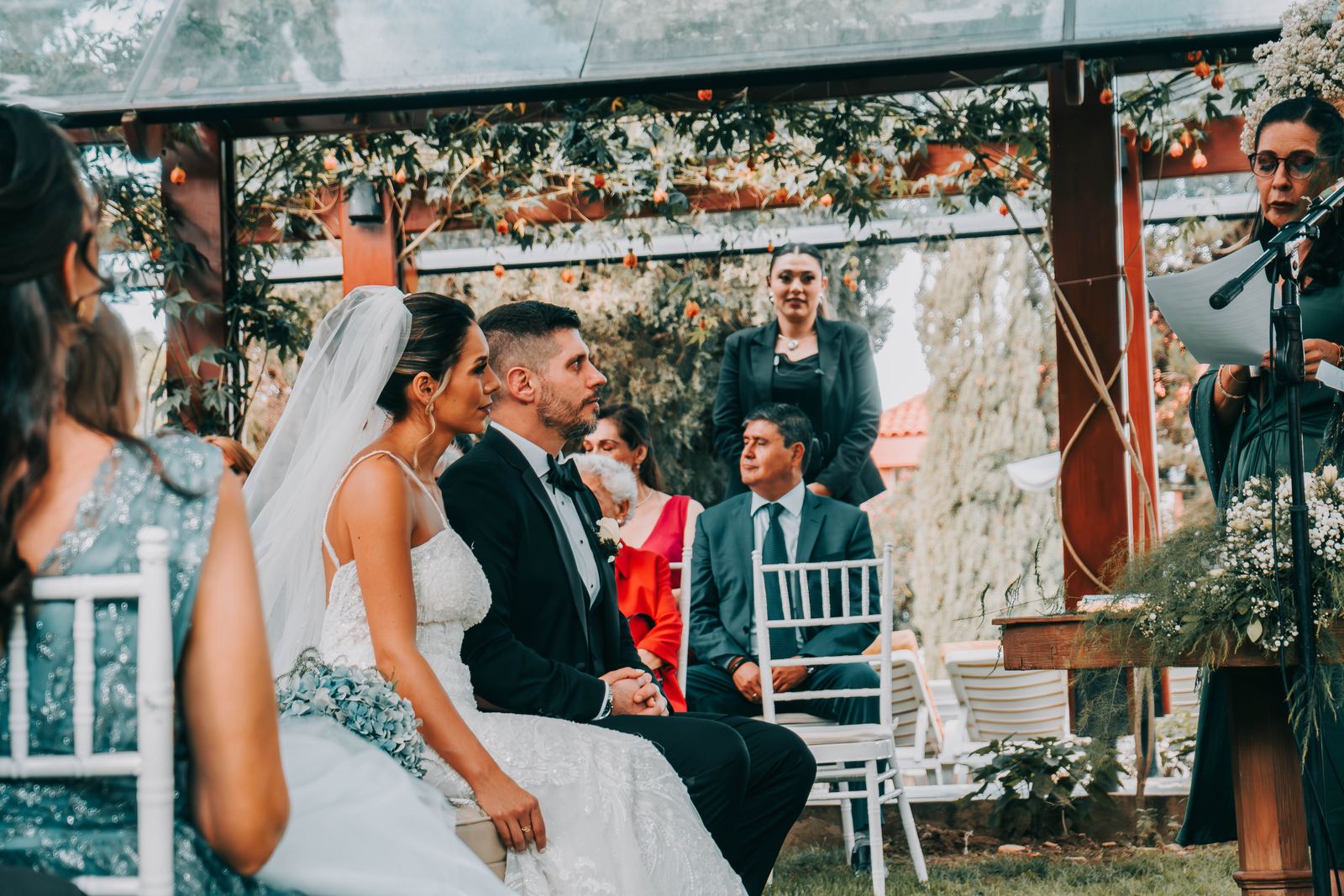 Ceremonia de boda al aire libre en la campiña tarijeña