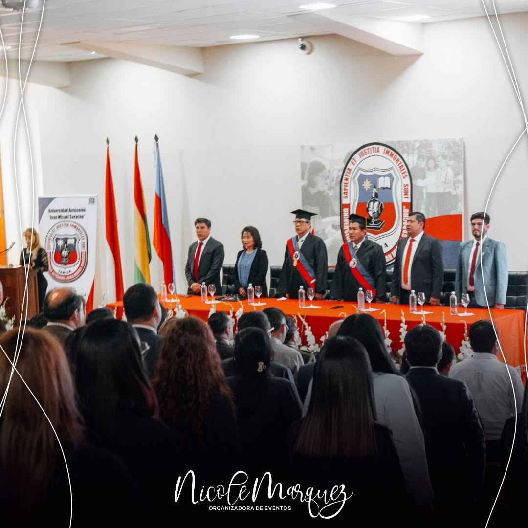 Acto institucional con autoridades e invitados